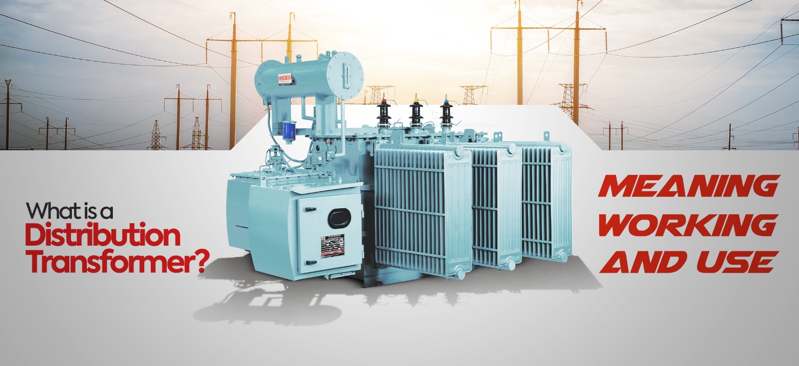 What is a Distribution Transformer? Meaning, Working, and Use